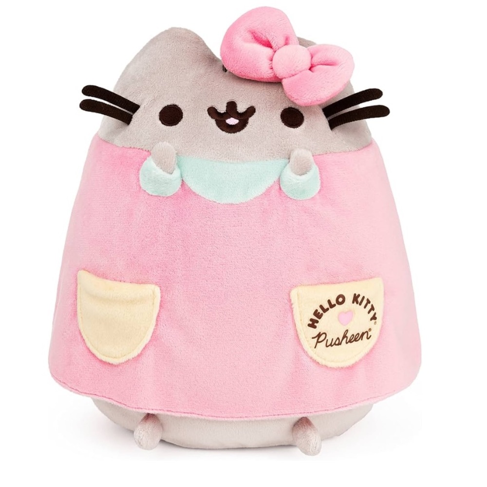 Pusheen x hello kitty plush new